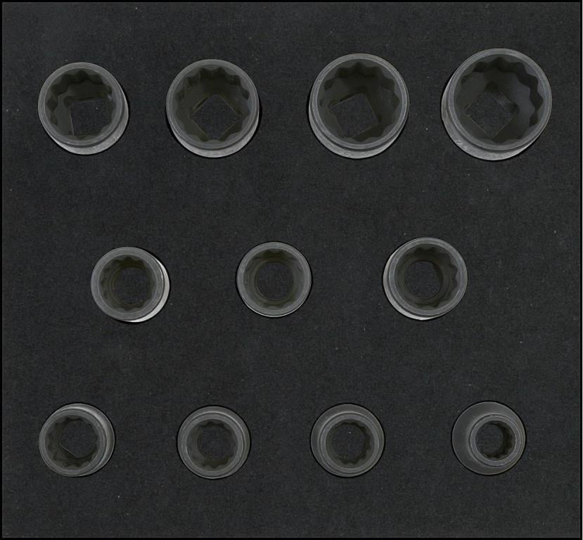 Jeu de douilles à chocs KS TOOLS 515.0900
