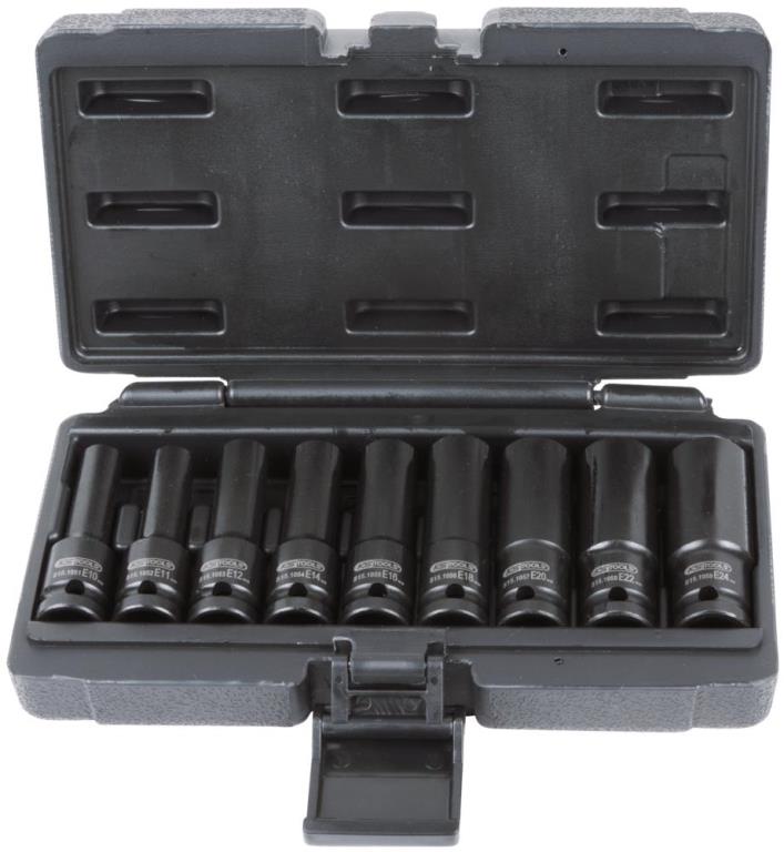 Jeu de douilles à chocs KS TOOLS 515.1050