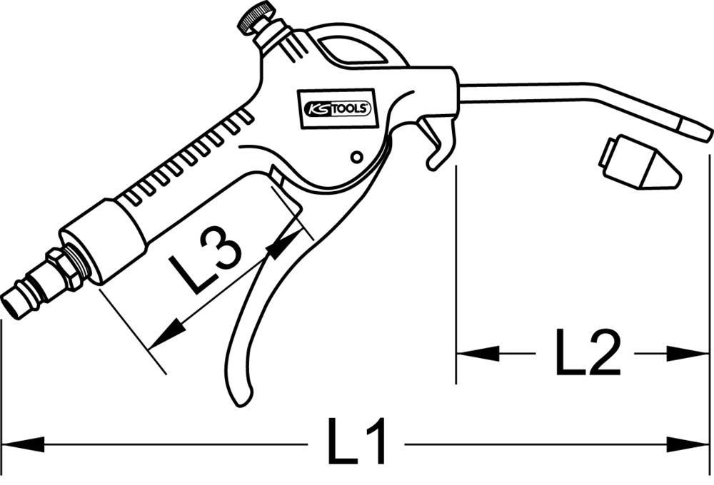 Soufflette KS TOOLS 515.1901