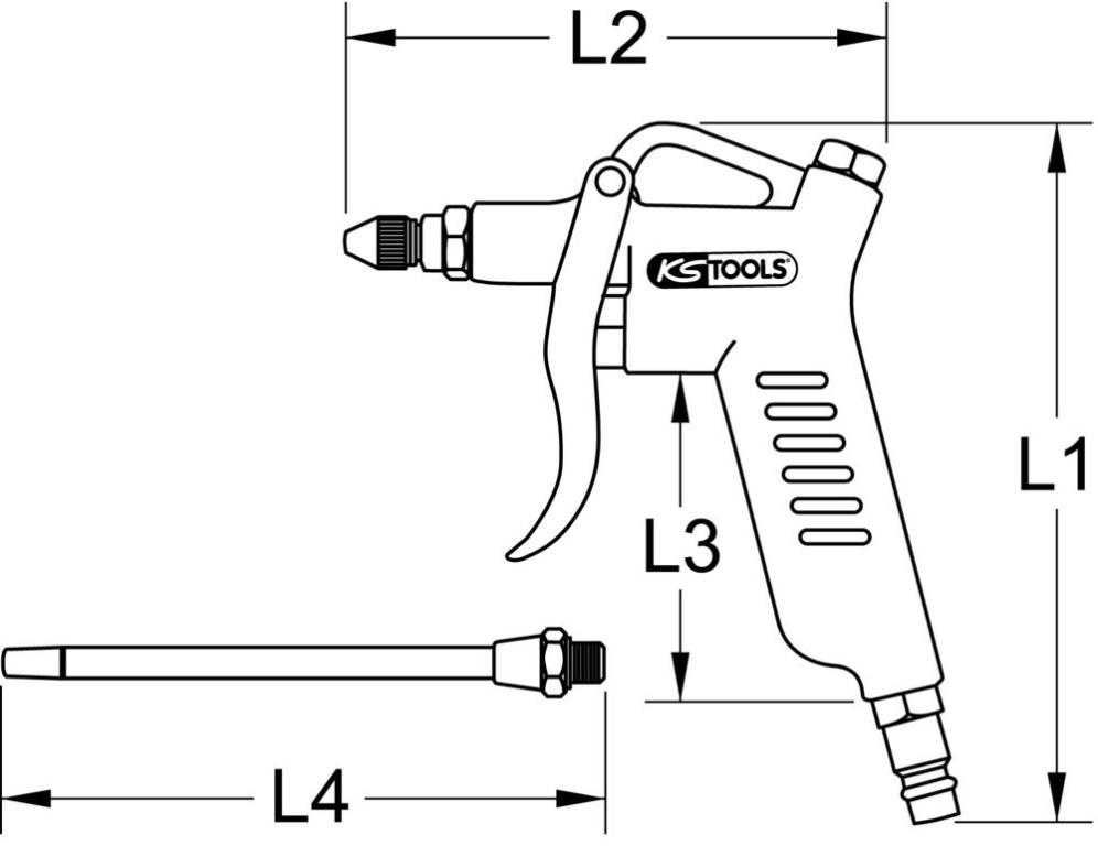 Soufflette KS TOOLS 515.1930