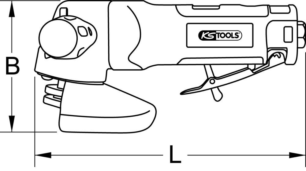 Meuleuses et rainureuses KS TOOLS  ref. 515.3045