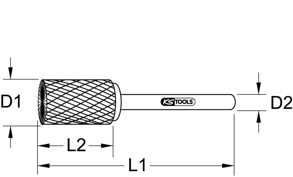 Fraise pour défonceuse KS TOOLS 515.3235