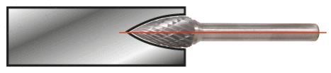 Fraise pour défonceuse KS TOOLS 515.3255