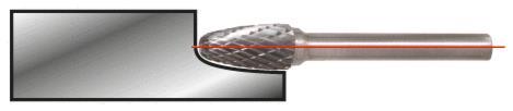 Fraise pour défonceuse KS TOOLS 515.3266