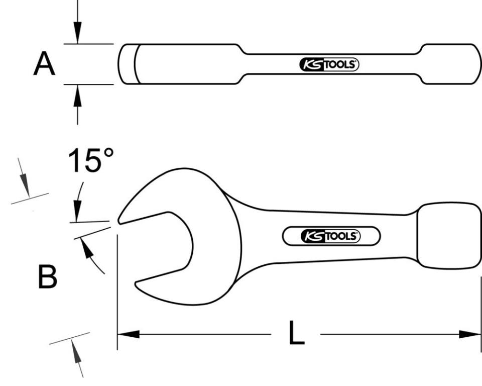 Clé KS TOOLS 517.0160