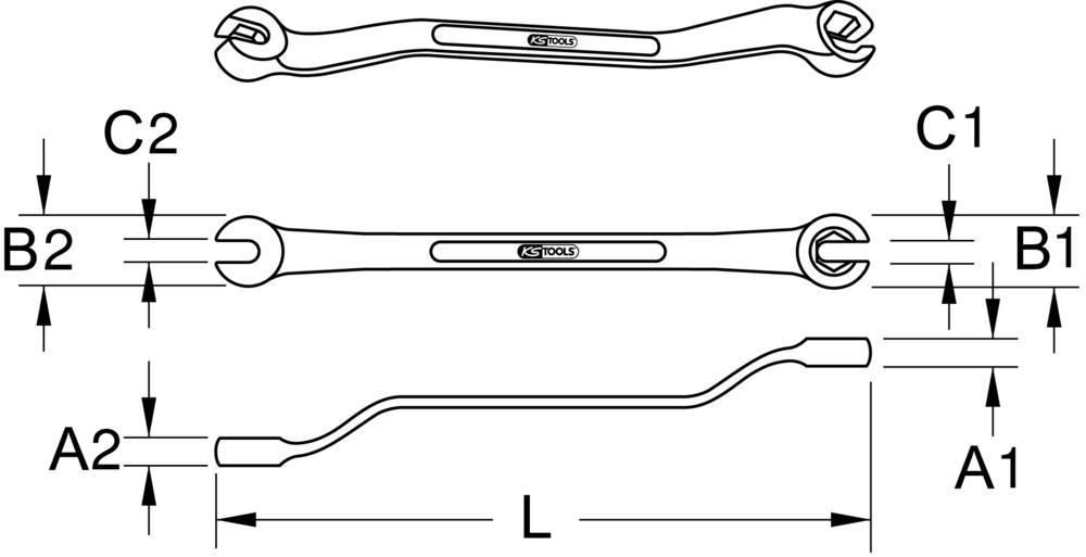 Clé KS TOOLS 517.0270
