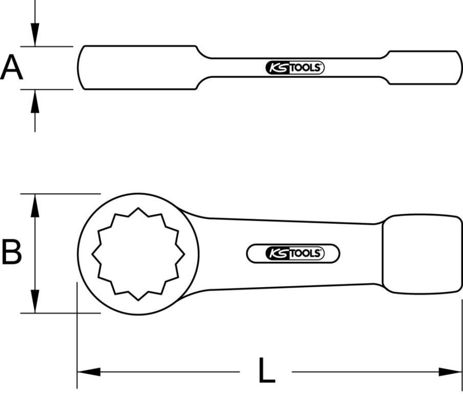 Clé KS TOOLS 517.1915