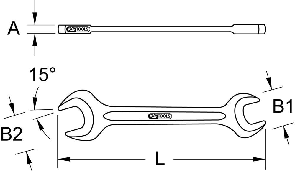 Clé KS TOOLS 517.1446