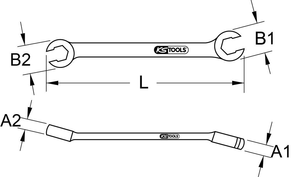 Clé KS TOOLS 518.0519