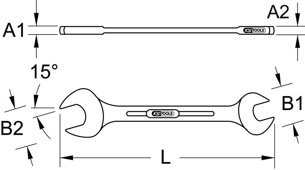 Clé KS TOOLS 518.0709
