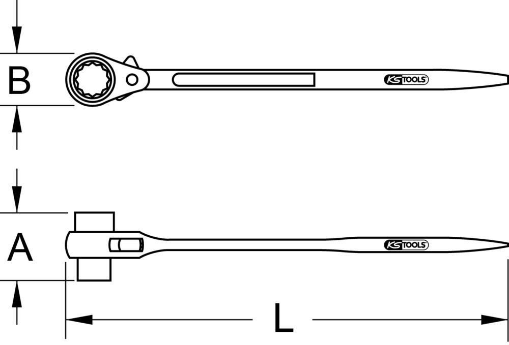 Clé KS TOOLS 522.2427