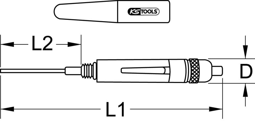 Pompe à graisse KS TOOLS 550.1035