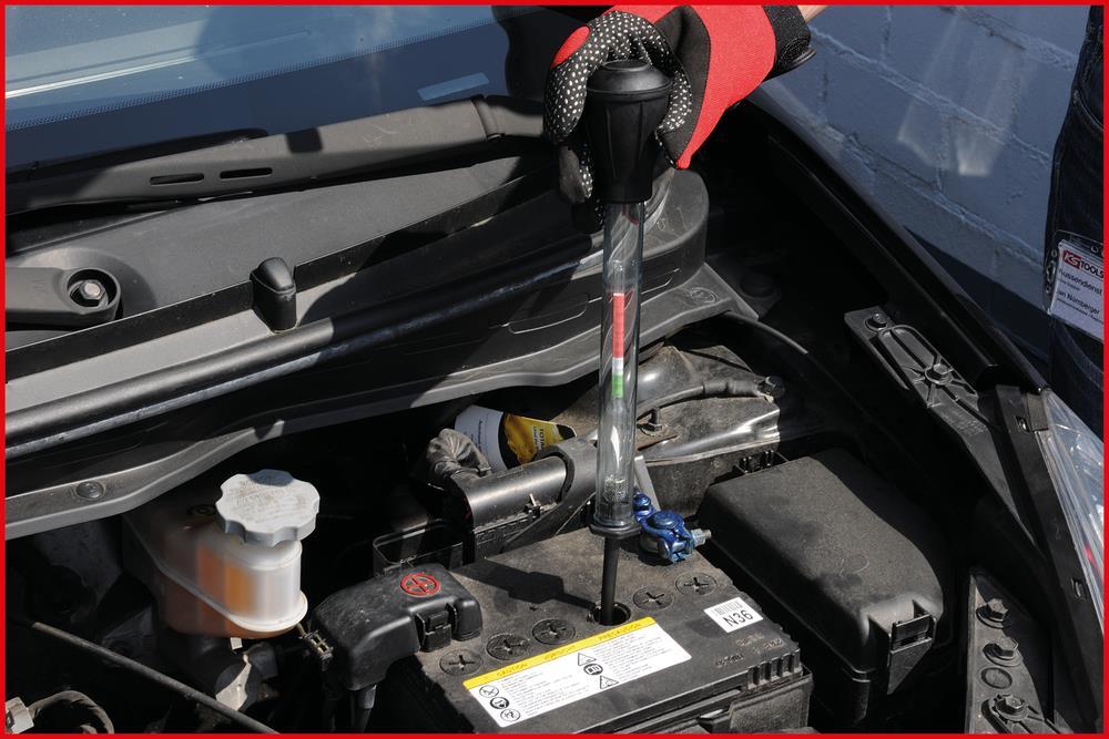 Analyseur de batterie et circuit d'alternateur KS TOOLS 550.1680
