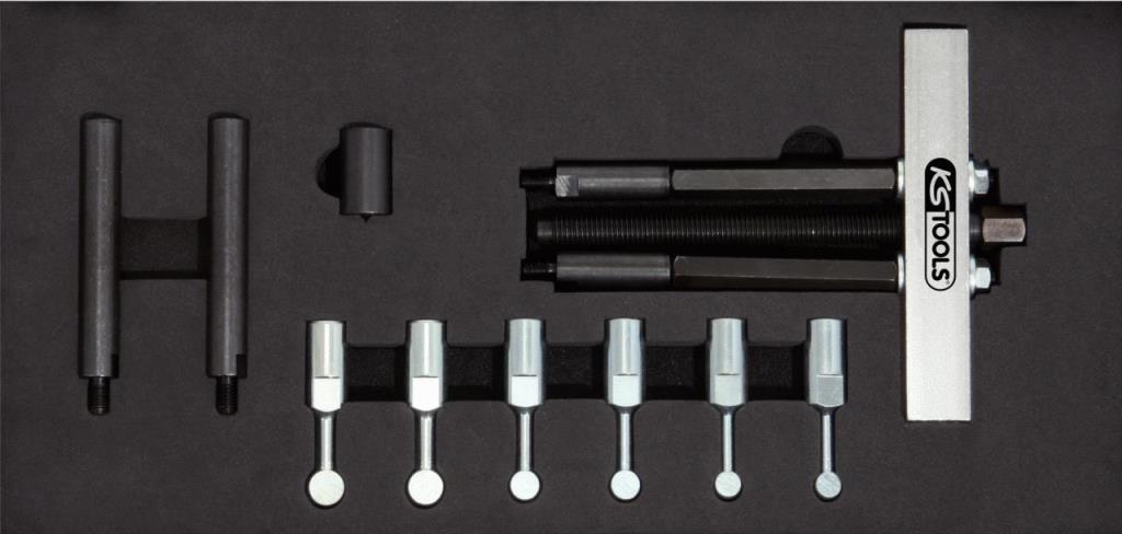 Coffret extracteurs moyeux et roulements KS TOOLS ref. 700.1600