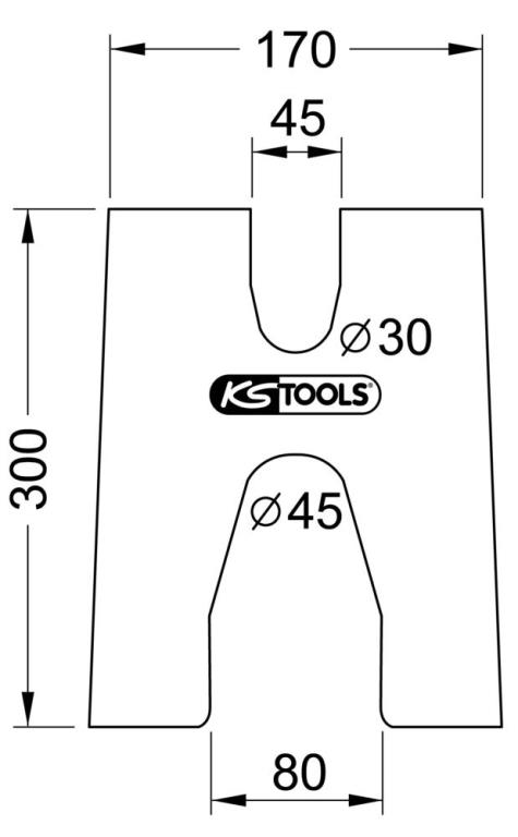 Kit de pose de roulements KS TOOLS ref. 700.1744