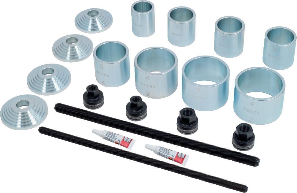 Coffret extracteurs moyeux et roulements KS TOOLS 700.1760