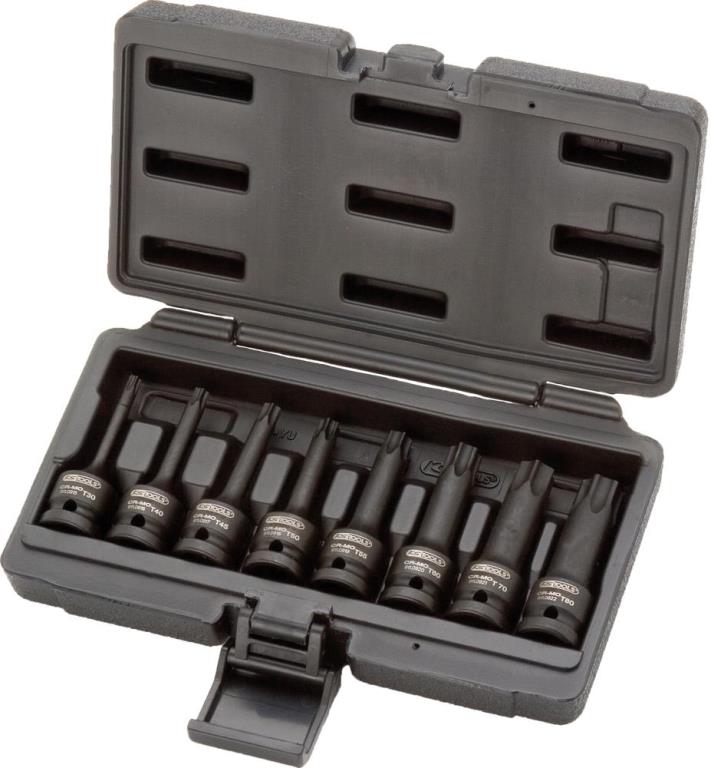 Coffret de douilles à chocs longue KS TOOLS 911.0901