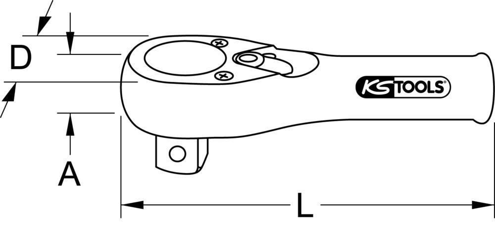 Cliquet KS TOOLS 911.1019
