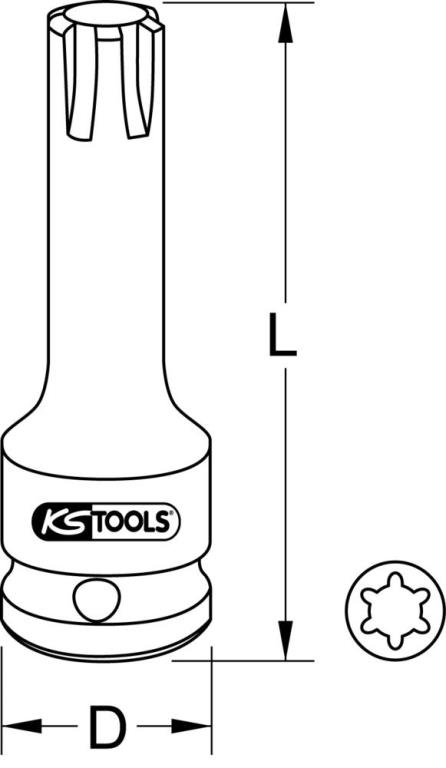 Embouts Ribes KS TOOLS ref. 911.1395