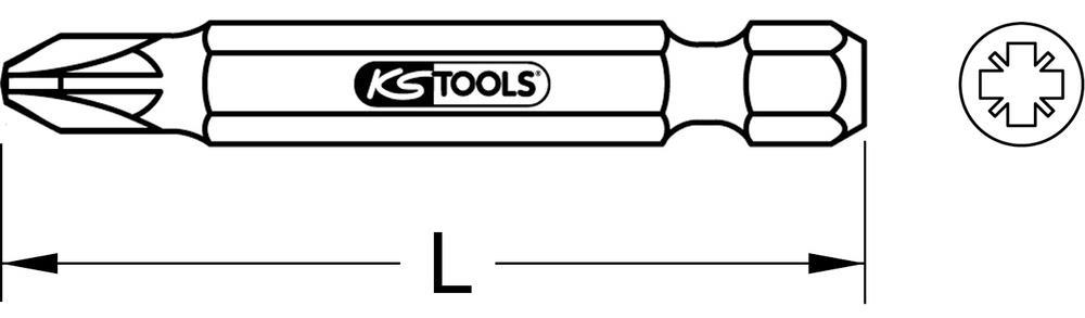 Embouts de vissage KS TOOLS 911.2229