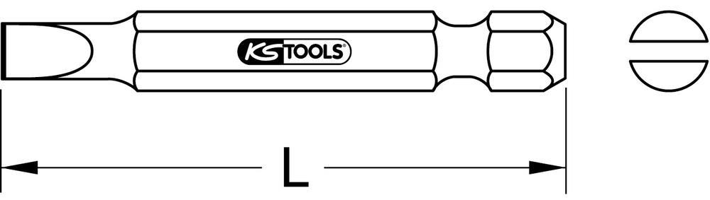 Embouts de vissage KS TOOLS 911.2750