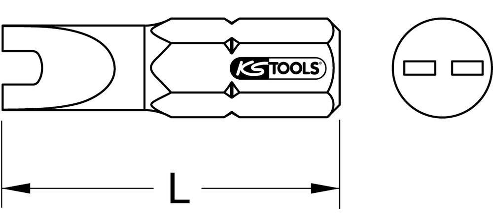 Embouts de vissage KS TOOLS 911.2920