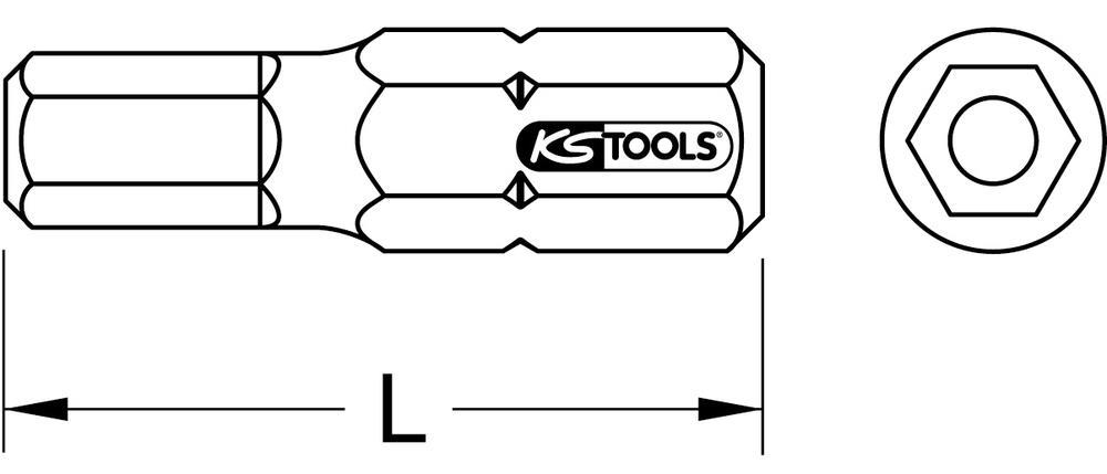 Embout de vissage KS TOOLS 911.2934