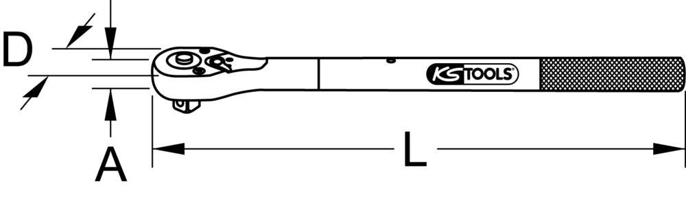 Cliquet KS TOOLS 911.3490