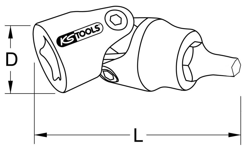 Douille étrier KS TOOLS ref. 911.3904