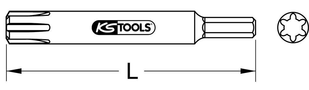 Embouts de vissage KS TOOLS 911.5173