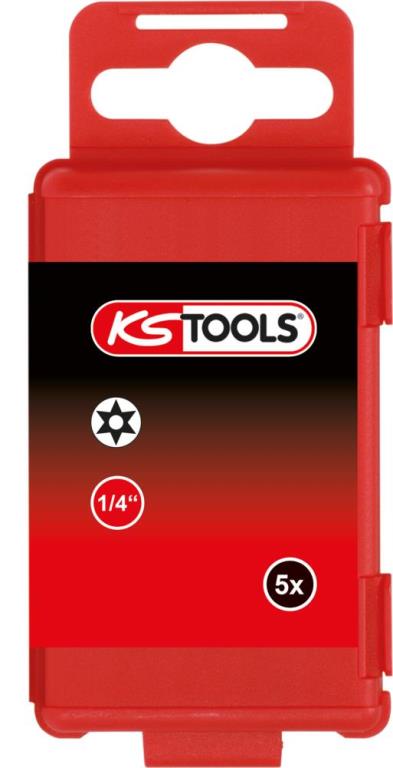 Embouts Torx percés KS TOOLS ref. 911.8376