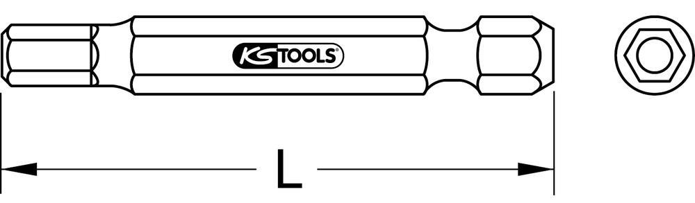 Embouts de vissage KS TOOLS 911.7713