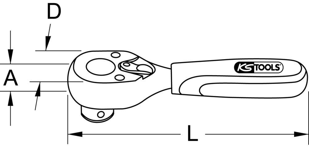 Cliquet KS TOOLS 918.1495