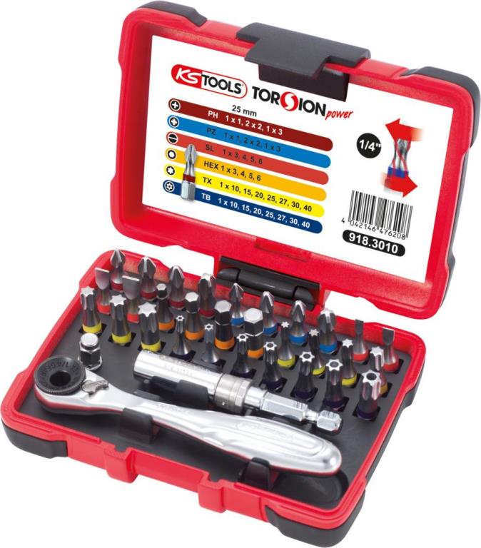Coffret d'embouts KS TOOLS 918.3010