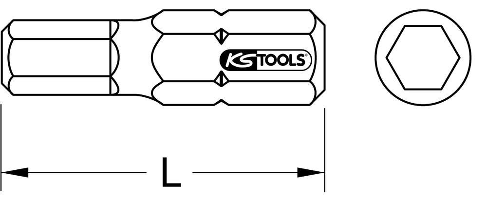Embout de vissage KS TOOLS 918.3410