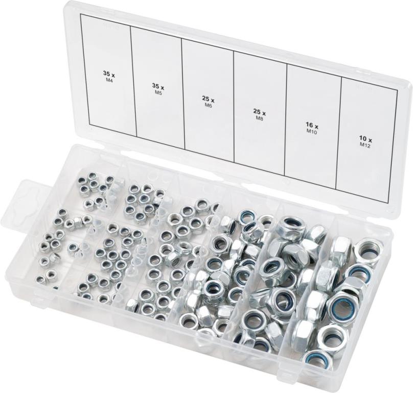 Assortiment, écrous de frein KS TOOLS ref. 970.0120