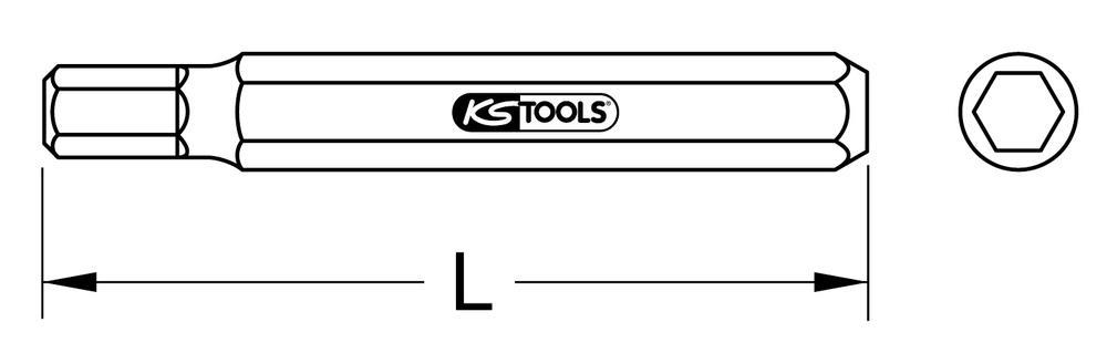 Embout de vissage KS TOOLS 975.1004