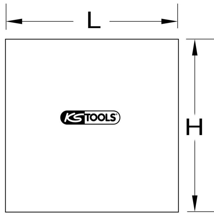 Protection du soudeur KS TOOLS 985.7029