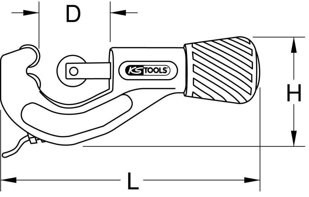  Coupe-tube KS TOOLS 103.5010