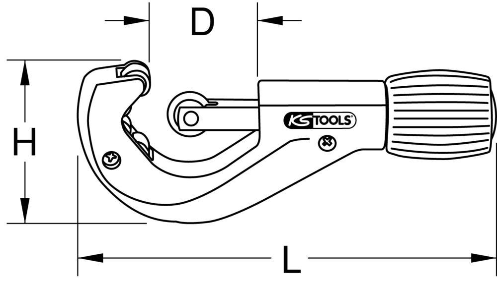  Coupe-tube KS TOOLS 103.5050