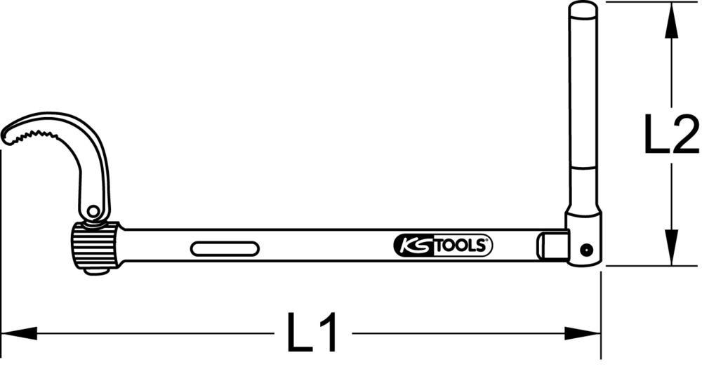 Clé KS TOOLS 125.1000
