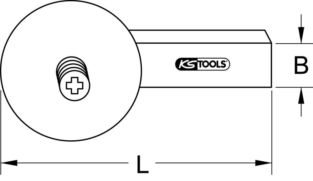 Coupe-tube KS TOOLS 222.5104