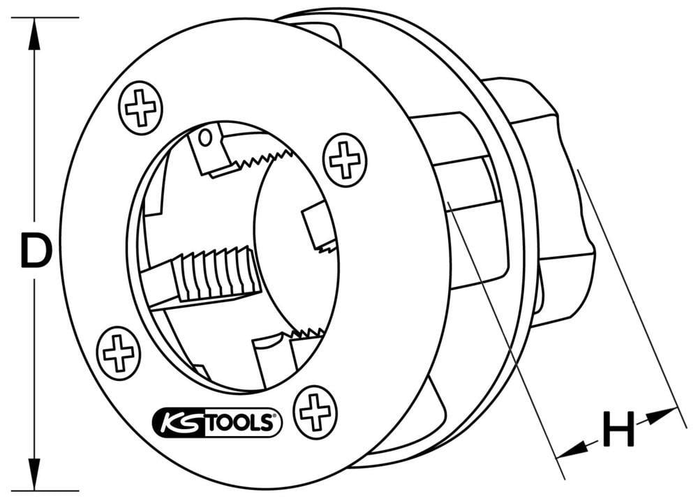 Outil KS TOOLS ref. 903.3301