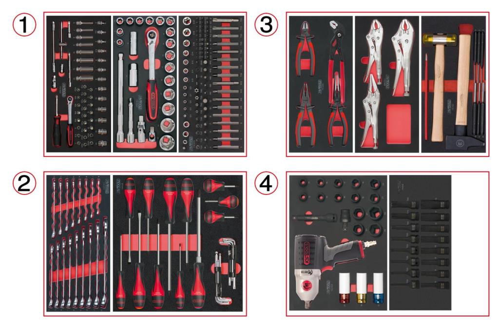 Coffret outillage KS TOOLS 714.0263