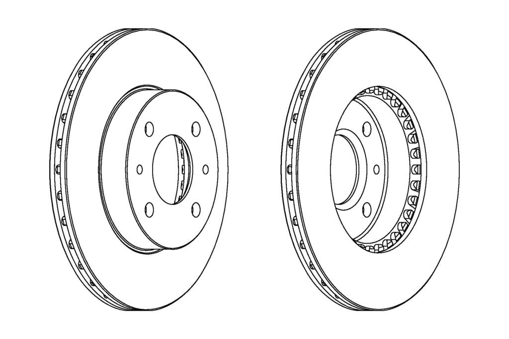 Disques de frein CHAMPION ref. 562025CH