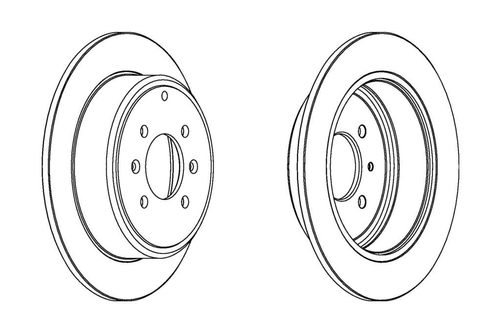 Disques de frein CHAMPION  ref. 562042CH