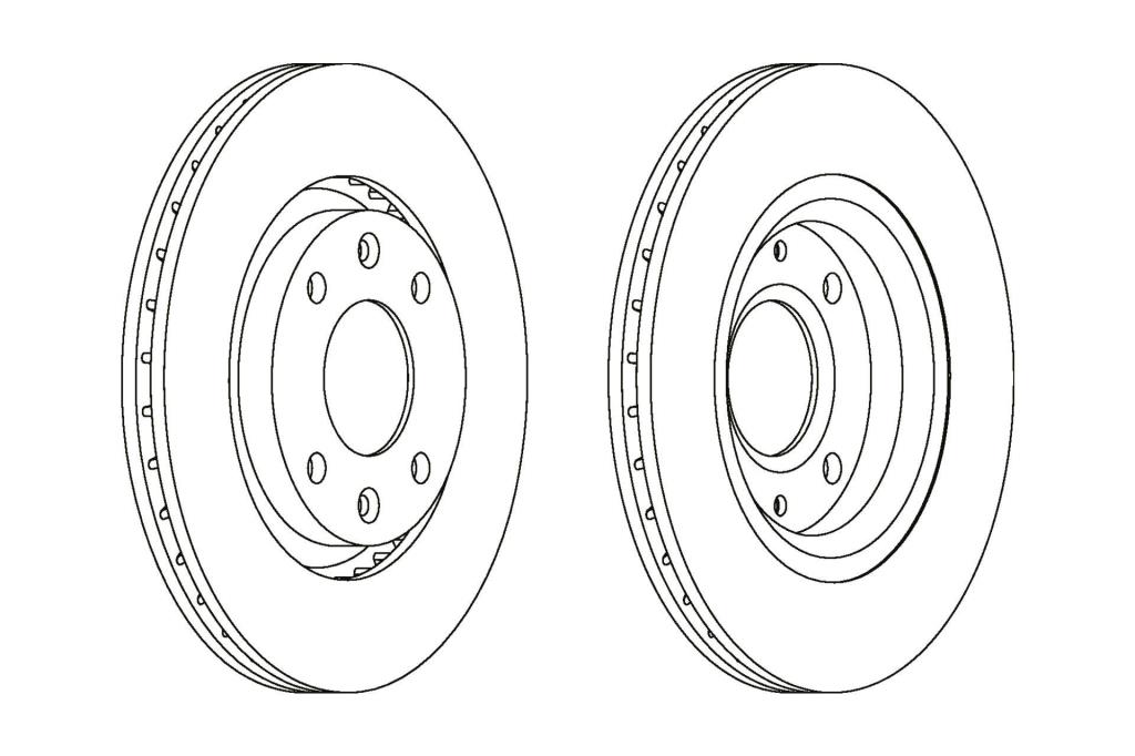 Disques de frein CHAMPION  ref. 562128CH