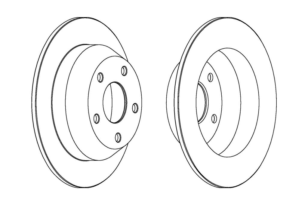 Disques de frein CHAMPION ref. 562148CH