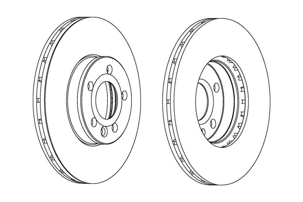 Disques de frein CHAMPION ref. 562382CH