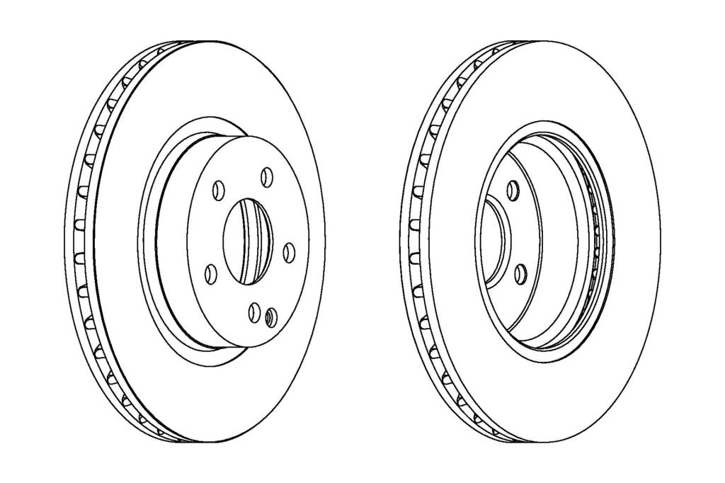 Disques de frein CHAMPION ref. 562386CH